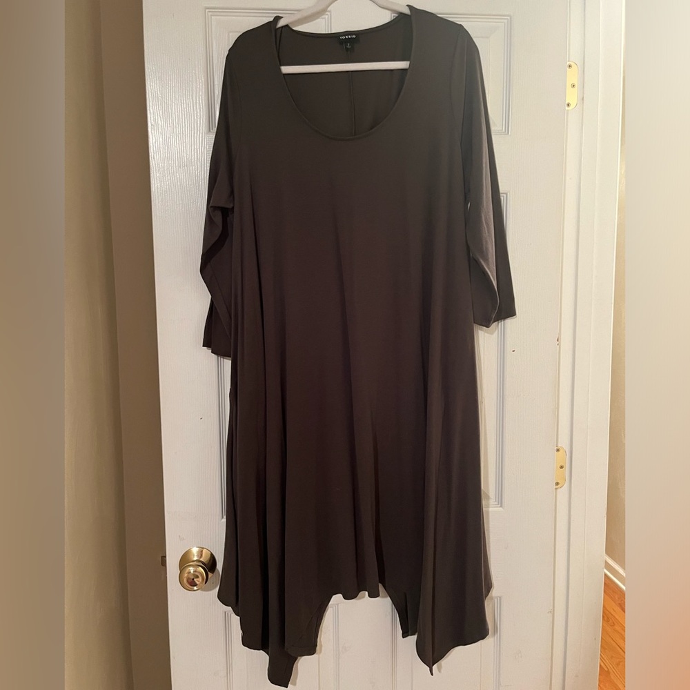 Torrid Swing Dress with Handkerchief Hem Size 2X